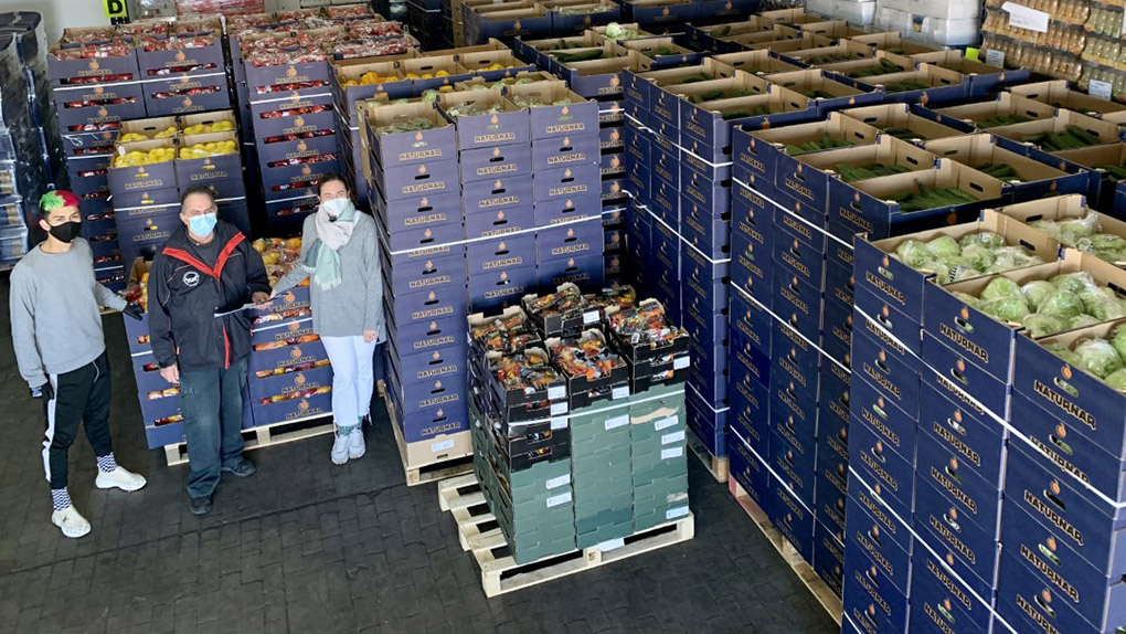 Donación Eurogroup al Banco de alimentos de Badajoz