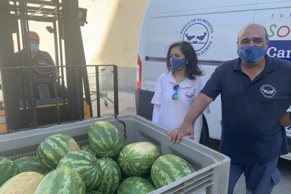 Donación Nita sandías