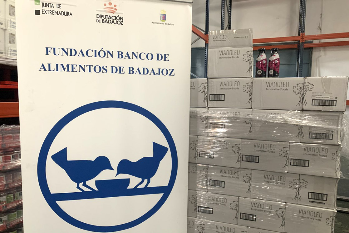Donación de productos Vianoleo