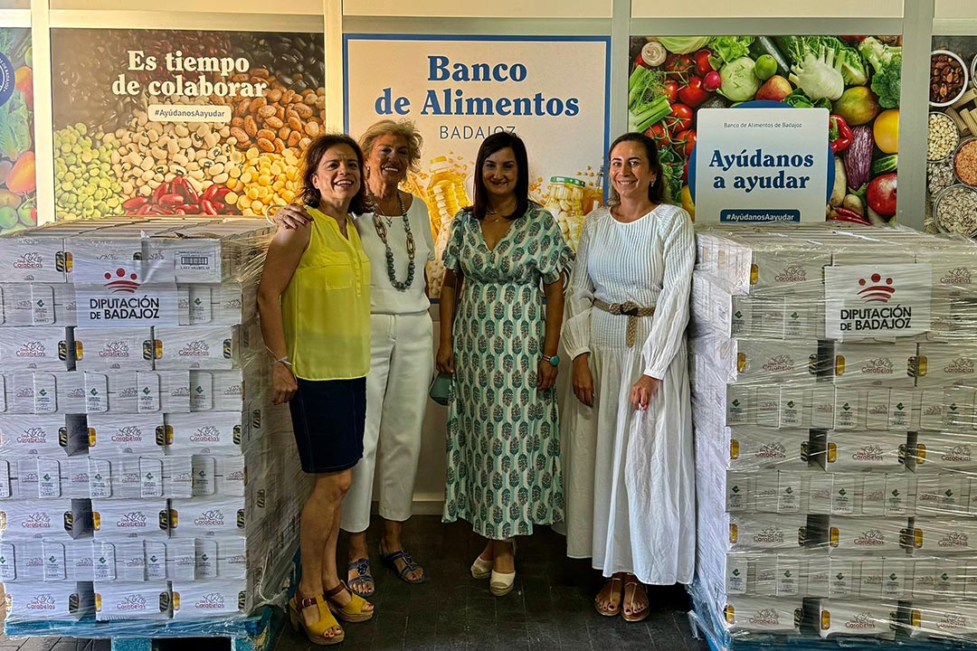 La Diputación de Badajoz dona conservas de pescado